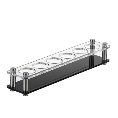 Oumisaya Clear Acrylic Gel Nail Polish Bottle Organizer Anti-Spill Stand