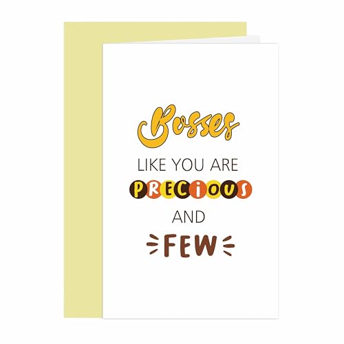 Leader Appreciation Card - Thank You Card for Boss & CEO