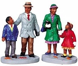 Regine Switzerland African American Christmas Village Figurines - Set of 2 for Holiday Decor
