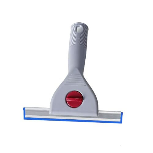 CNGZSY 6IN/15CM Blue Window Glass Cleaning Squeegee Rubber Scraper