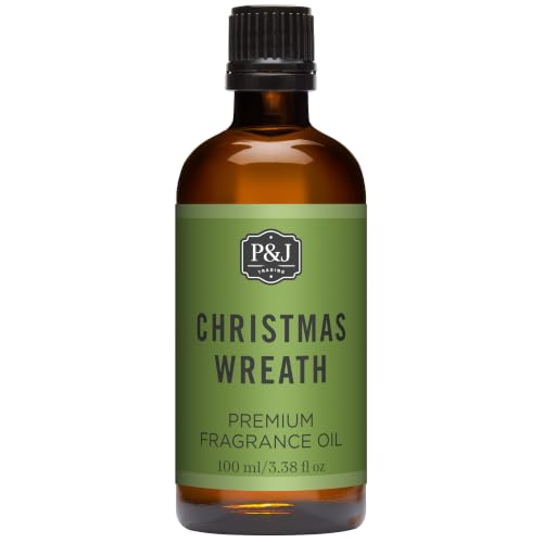 Christmas Wreath Scented Oil 100ml - Fragrance Oil for Candle Making & Diffusers - Variation of THIS listing