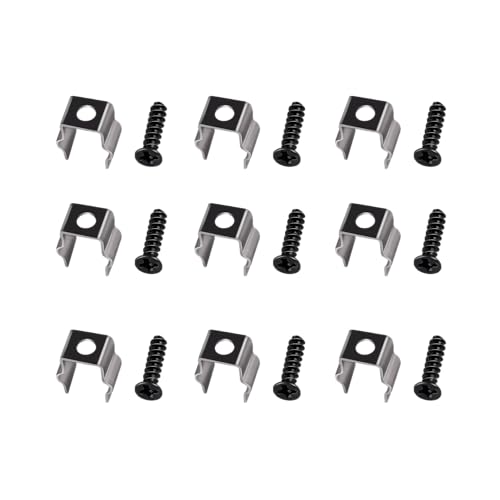 Metal Side Brush Mount Clips for Shark IQ & AI Robot Vacuum (9 Pack)
