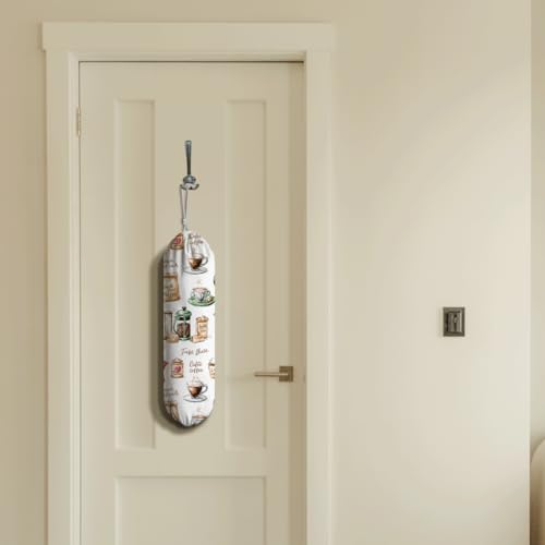 Reusable Plastic Bag Holder Dispenser for Kitchen & Pantry