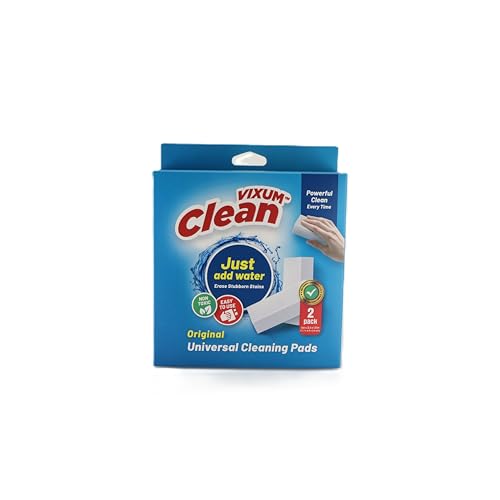 VIXUM® Original Universal Cleaning Pads - 2 Pack | Eco-Friendly