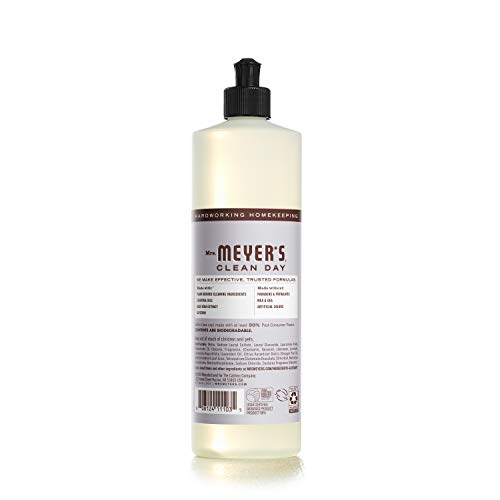 Mrs. Meyer's Clean Day Liquid Dish Soap, Lavender, 48 Fl Oz (Pack of 2)