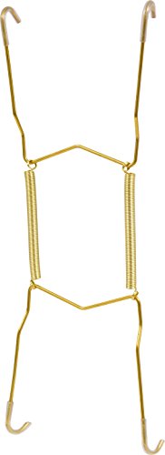 Hillman Brass Plate Hanger for 8-11 Inch Plates, 30lb Capacity