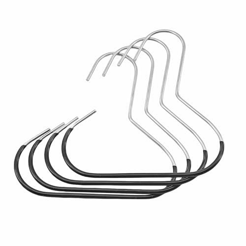 4 Pack Black Hat Hangers - Premium Baseball Cap Organizer