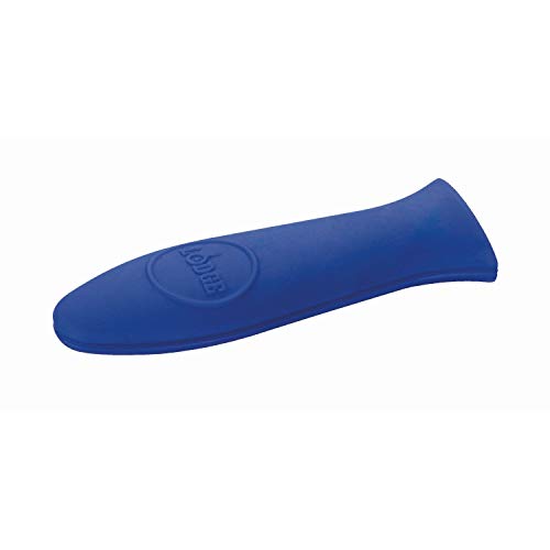 Lodge Silicone Hot Handle Holder for 9-Inch+ Skillets, Blue, 5.625" x 2"