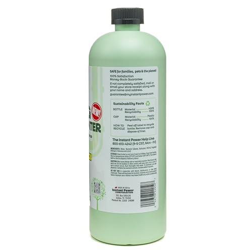 Instant Power Eco Clog Preventer Drain Cleaner & Maintainer 32 fl oz - Safe Enzyme Formula