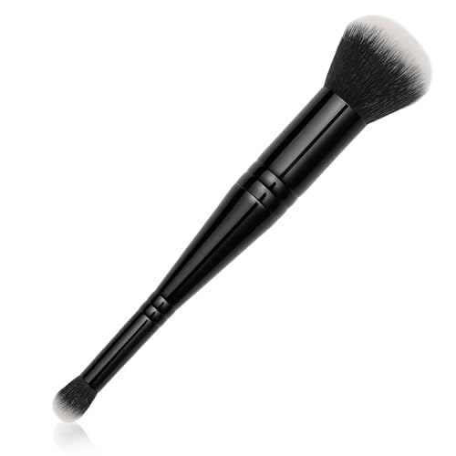 Complexion Duo Brush Dual-Ended Makeup Brush for Foundation and Concealer