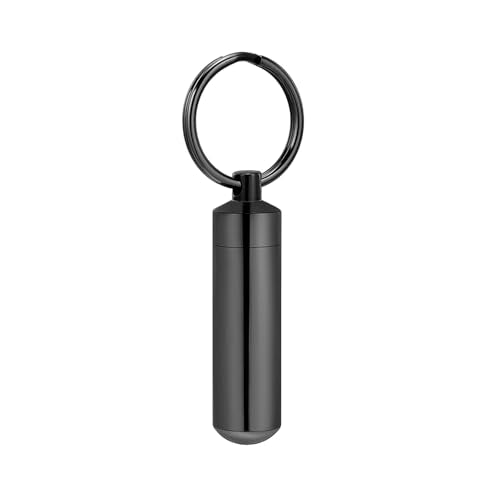 Cremation Jewelry Keychain for Ashes Women Men Memorial Keepsake Cylinder Vial
