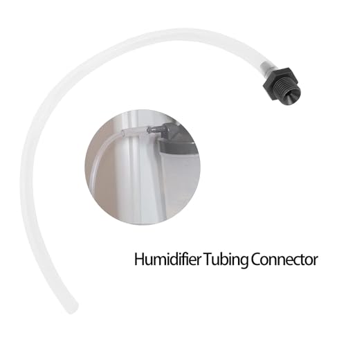 Agatige Oxygen Humidifier Tubing Connector for Oxygen Therapy