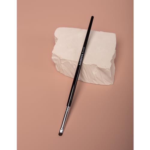 MARROSA Small Eyeshadow Brushes Set - Natural Pony Hair Mini Smudge Brush