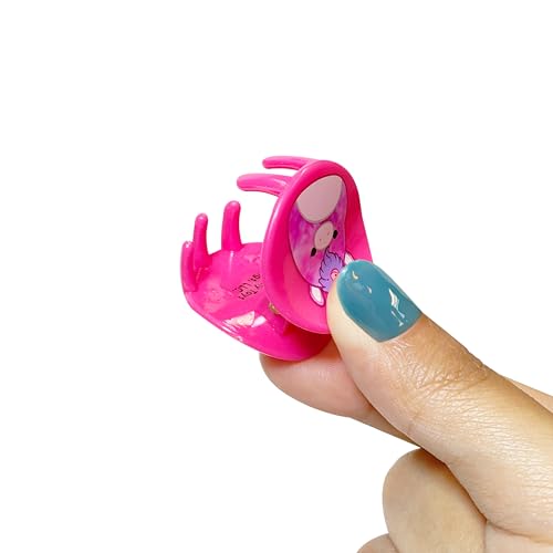 Squishmallows Butterfly Hair Clips 8-Pack Small Claw Clips Multi Color