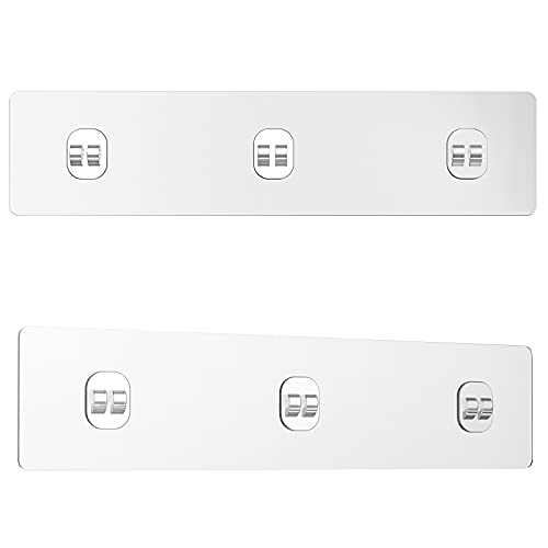 Orimade 2 Pack Waterproof Adhesive Wall Hooks for Bathroom & Kitchen Organizer