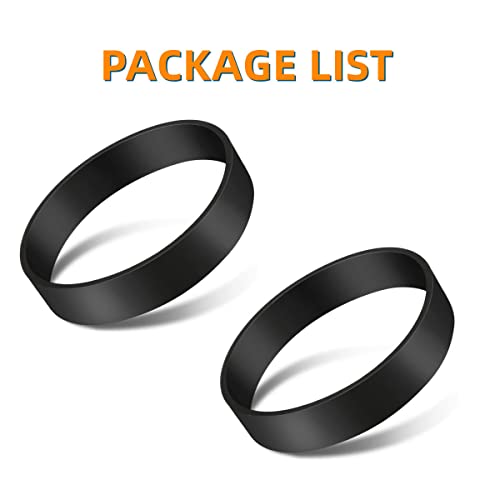 JEDELEOS Replacement Vacuum Cleaner Belts for Rainbow E/SE Series (Pack of 2)