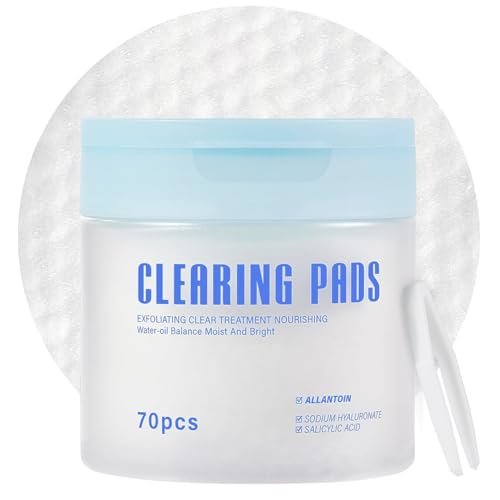 Shodu Salicylic Acid Toner Pads - Gentle Exfoliating Face Pads (70 Count)