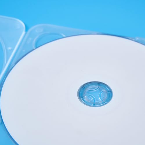Maxtek Super Slim 3.8mm Clear DVD Case - Space-Saving Storage (10 Pack)