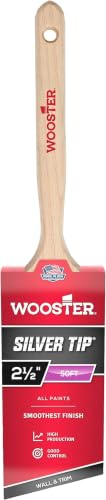 Wooster Brush 5221 Silver Tip Angle Sash Paintbrush 2-1/2" (Pack of 6)