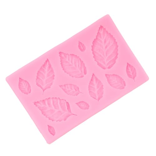 Rose Leaf Silicone Fondant Mold for Cake Decorating & Crafts