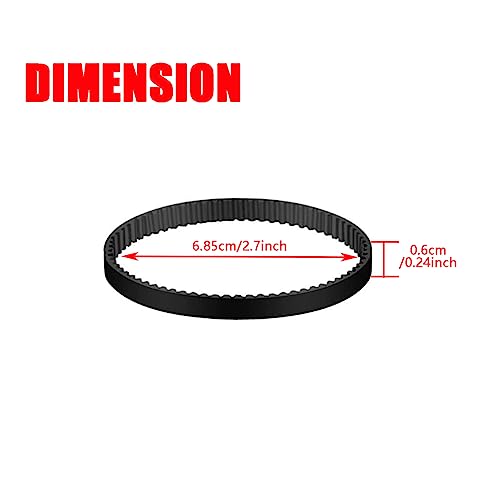 2-Pack Replacement Vacuum Belts for Shark Navigator Lift-Away Upright Vacuums
