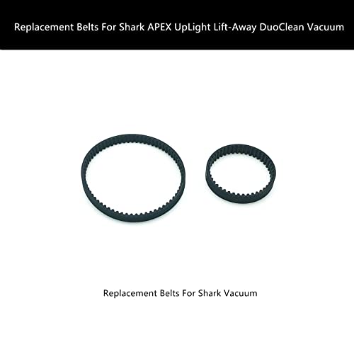 Shark APEX Vacuum Replacement Belts - Compatible with LZ600 Series (4 Pack)