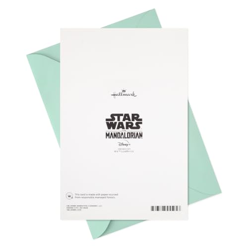 Star Wars Baby Shower Card - Baby Yoda Congratulations Card