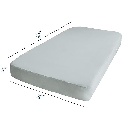 Soft Stretchy Crib Sheets for Boys & Girls - 2 Pack, 52"x28"