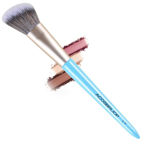 ACOSBRUOP Angled Blush Brush for Face Makeup, Soft Synthetic Bristles