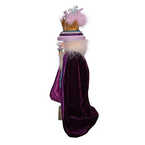 18-Inch Hollywood Turtle Doves Nutcracker - Festive Holiday Decor