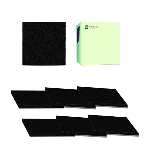 4.5-Inch Charcoal Filters for Kitchen Compost Bin - 7-Pack
