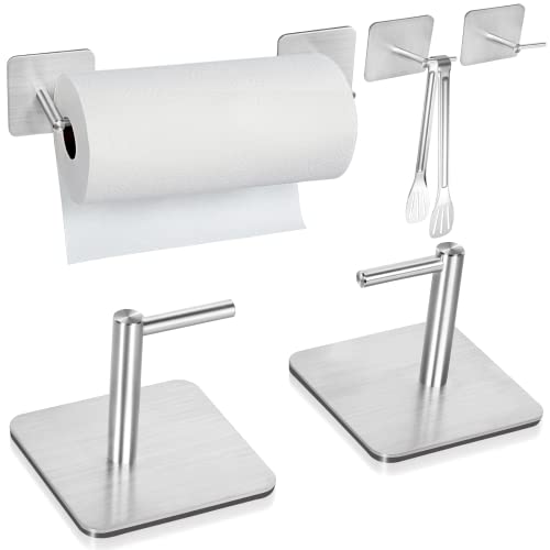 Heavy Duty Magnetic Paper Towel Holder - Stainless Steel Design