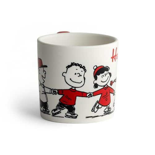 Peanuts Happiness and Cheer 14oz Ceramic Mug - Christmas Gift