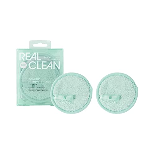 Real Techniques Reusable Makeup Remover Pads - Dual-Sided 2 Count