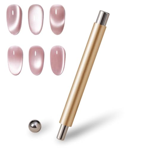 Cat Eye Nail Magnet Tool Double Ended with Round Bead 3.9 Inch