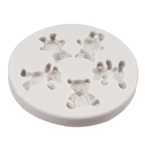 Bear Silicone Fondant Molds for Cake & Candy Decoration