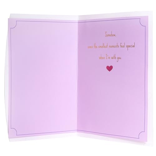 Gold Foil Birthday Card for Boyfriend or Girlfriend