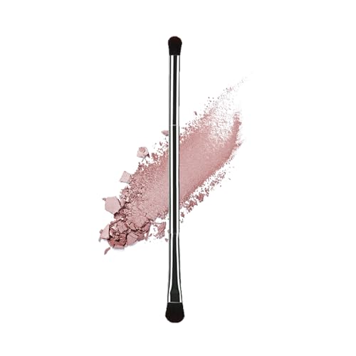 Ksvsonrvi Double-Ended Eyeshadow Brush for Blending and Contouring