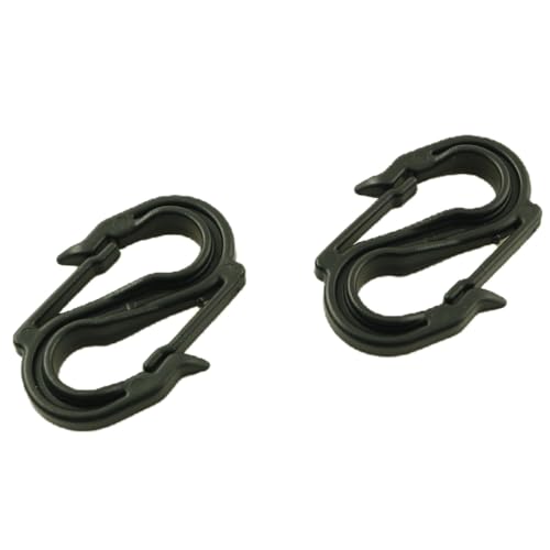 10PCS Heavy Duty S-Shaped Double Ended Hooks for Canopies & Tarps