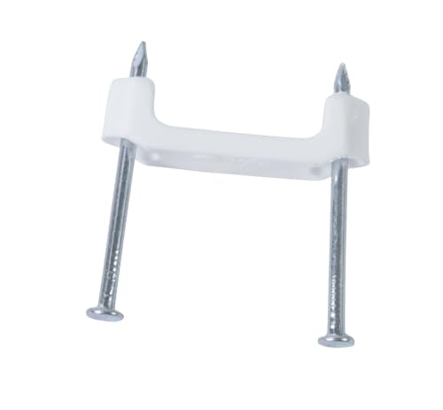 Gardner Bender 3/4 in. Plastic Cable Staples, 575 Pack, White