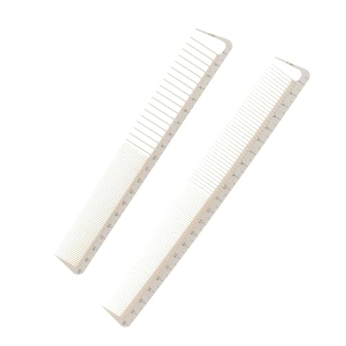 Professional Hair Cutting Combs Set - 2 Pcs Salon Styling Combs