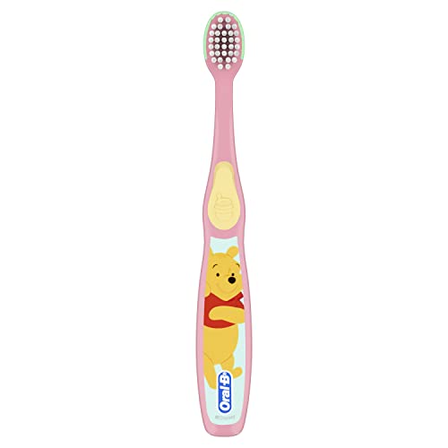 Oral-B Baby Toothbrush, Disney Pooh Soft Bristles, 0-3 Years