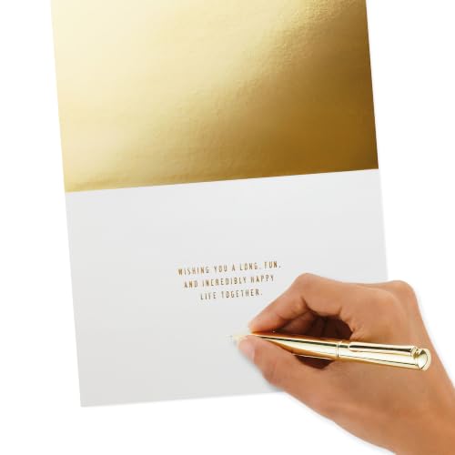 Hallmark Signature Engagement Card - Congrats Confetti Design