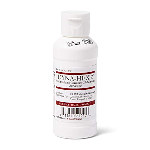 Dyna-Hex 2% CHG Surgical Wound Sanitizer Spray Bottle 4oz - Xttrium