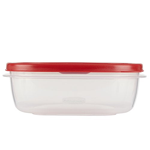 Rubbermaid 9-Cup Food Storage Container with Easy Find Lid, Racer Red