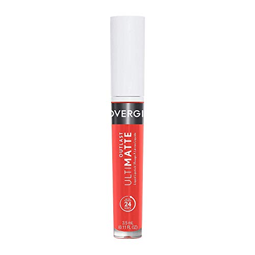 Covergirl Outlast Ultimatte Liquid Lipstick, Bella Bellini, 0.12 Fl Oz