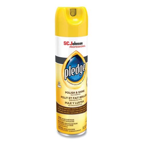 Pledge Furniture Polish Spray, Lemon Scent, 14.2 Oz (Pack of 1)