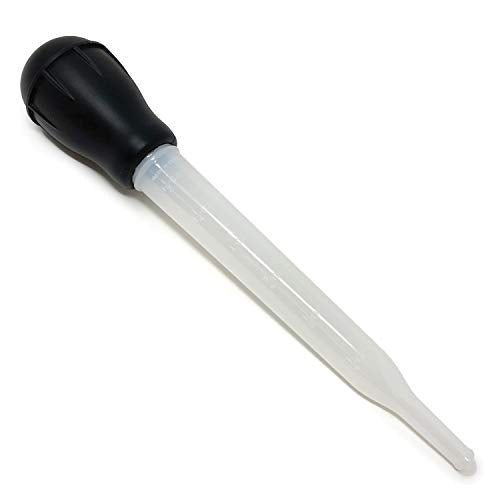 Norpro Plastic Baster with Silicone Bulb - 1 Count, Black
