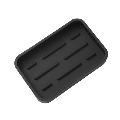 MicoYang Silicone Kitchen Sink Organizer Tray, 4.9" x 3.2" Non-Slip Holder