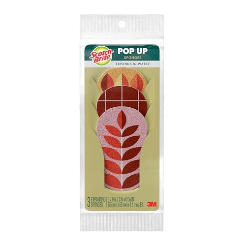Scotch-Brite Harvest Pop Up Kitchen Sponges - 3 Count